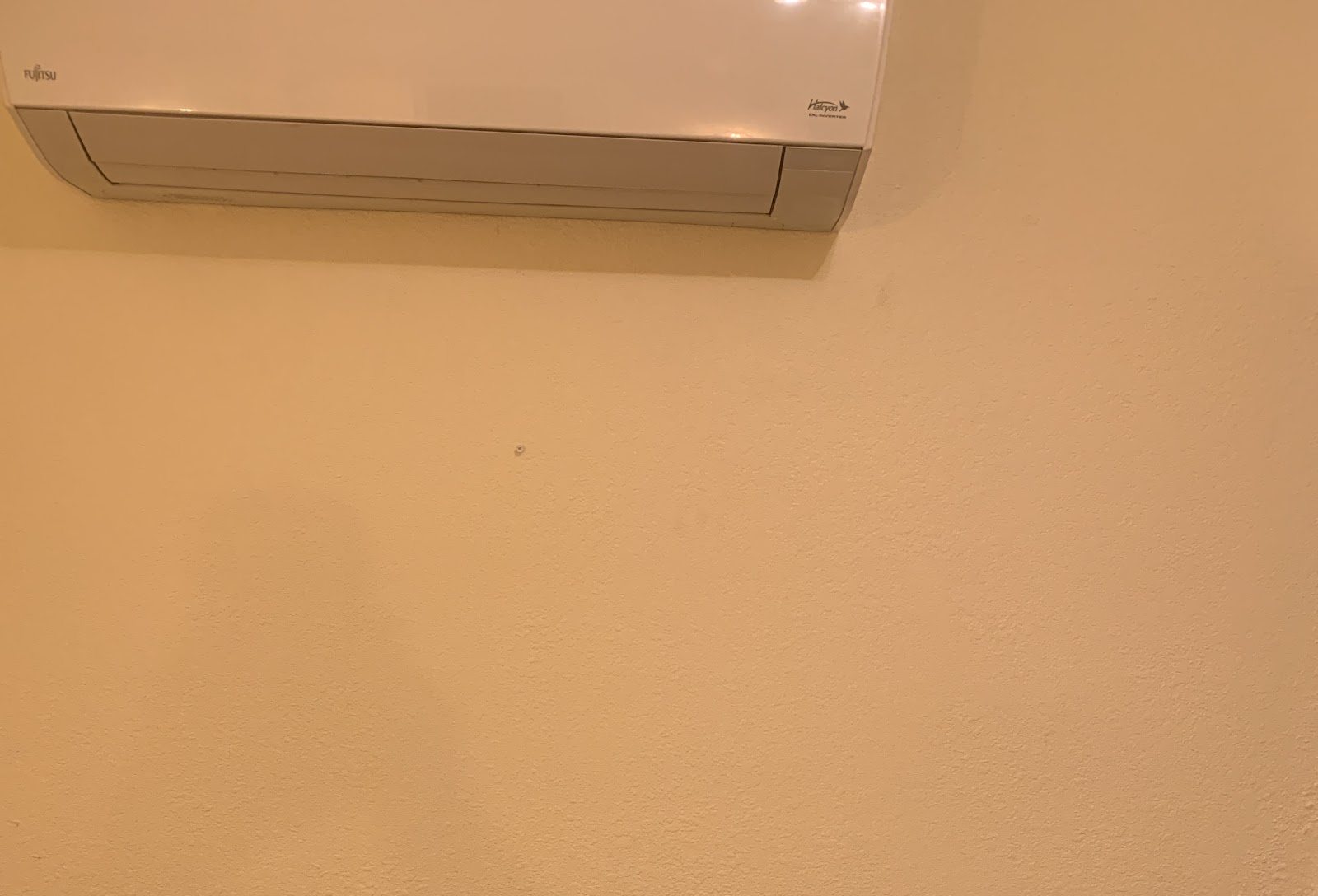 A Fujitsu ductless mini split system serviced by Rod Johnson Air in Stockton